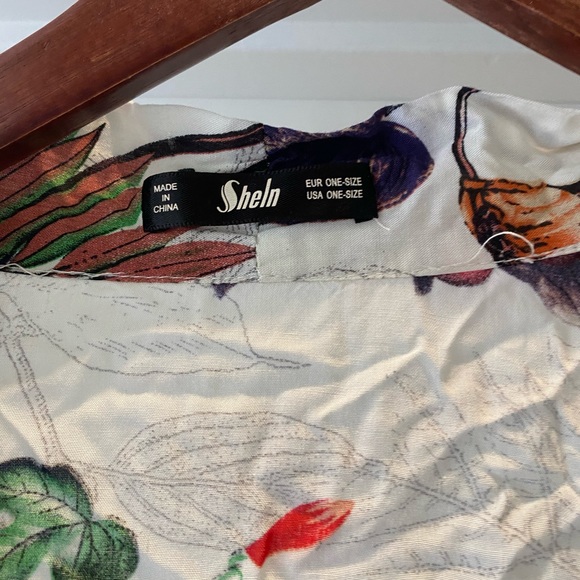 Tropical print Kimono one size - Picture 3 of 4